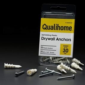img 1 attached to Efficient Plastic Drilling Drywall Anchor Kit: Simplify Your Projects!