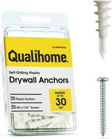 img 3 attached to Efficient Plastic Drilling Drywall Anchor Kit: Simplify Your Projects!
