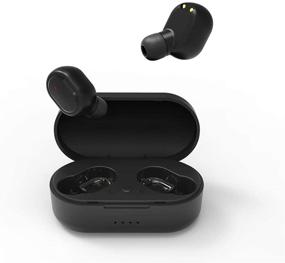 img 1 attached to 🎧 Наушники Elephone ELE ElePods True Wireless: микрофон, эргономичный дизайн, качество стереозвука HiFi, нет осложнений и легкие, идеально подходят для тренировок и спорта.