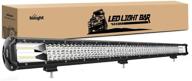 🚛 nilight - 18007c-a 37-inch triple row led light bar for trucks - 468w flood spot combo, 46800lm off-road driving lights, boat led lights logo