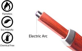 img 3 attached to 🔥 Sparcker Electric Arc Plasma Lighter - Candle Lighter - BBQ Grill Lighter - Camping Lighter - Safety Lock - Extended Neck - USB Rechargeable - Flameless Windproof Lighter- Butane Free (Silver)