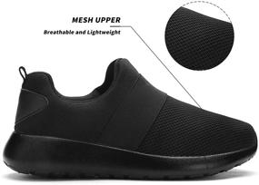 img 3 attached to 👟 Ultra-light Breathable Sneakers: Washable Athletic Girls' Shoes