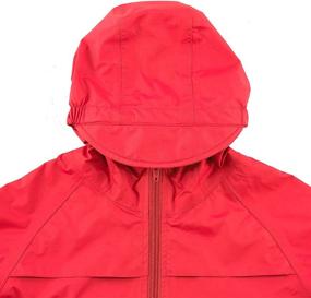 img 1 attached to 🌧️ Splashy Nylon Children's Rain Yellow Boys' Jackets & Coats: Durable and Waterproof Outerwear for Rainy Adventures