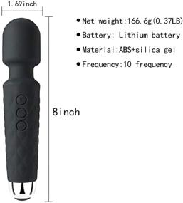 img 1 attached to Rechargeable Personal Wand Massager Vibration