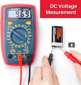 img 2 attached to 🔧 AstroAI 2000 Count Digital Multimeter with DC AC Voltmeter, Ohm Volt Amp Tester - Voltage, Current, Resistance Measurement; Live Wire Testing, Continuity Detection