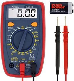 img 4 attached to 🔧 AstroAI 2000 Count Digital Multimeter with DC AC Voltmeter, Ohm Volt Amp Tester - Voltage, Current, Resistance Measurement; Live Wire Testing, Continuity Detection