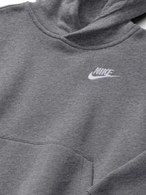 img 2 attached to 👕 Уютная и стильная: толстовка с капюшоном Nike Boys NSW Pull Over Hoodie Club - обязательный атрибут для мальчиков