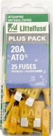 🔌 littelfuse ato20pro quick-response automotive blade fuse логотип