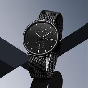 img 3 attached to Watches Minimalist Waterproof Fashion Stainless Women's Watches and Wrist Watches