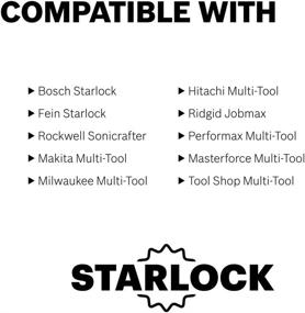 img 3 attached to 🛠️ BOSCH OSL006 Six-Piece Starlock Oscillating Multi Tool Accessory Set: Upgrade Your Toolbox with Versatile Precision!