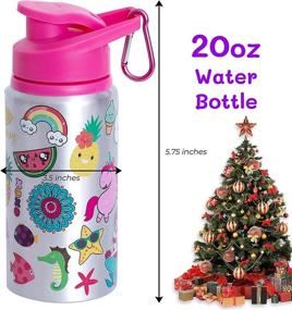 img 2 attached to 🦋 Purple Ladybug Bottle Stickers for Decorative Use