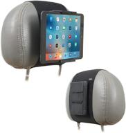 tfy car mount holder: securely mount phones and tablets on car headrests | compatible with 5 to 10.5 inch screens devices logo