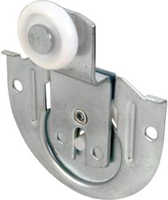 img 2 attached to 🚪 Pack of 2 Prime-Line N 6649 Closet Door Roller - 3/8-Inch Offset, Back Mount, with 7/8-Inch Nylon Wheel