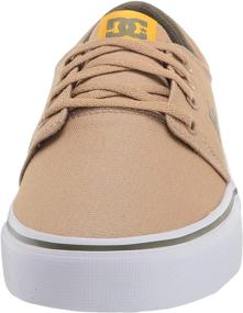 img 3 attached to 👟 Men's DC Trase Skate Shoes in Brown Olive