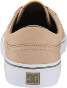 img 2 attached to 👟 Men's DC Trase Skate Shoes in Brown Olive