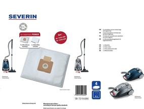 img 1 attached to Premium Replacement Bags and Filter 🧹 for Severin Vacuum Cleaner - Enhance Cleaning Performance!