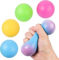 unwind with colorful squeeze: the ultimate anti anxiety stretchy exercise tool логотип