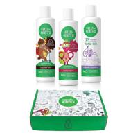 🧴 fresh monster kids & baby gift set: natural, toxin-free shampoo, conditioner, body wash, and bubble bath - 3 piece set, 8.5oz each logo