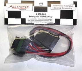 img 3 attached to 🔌 Fastronix 50/30 Amp Weatherproof Automotive Relay Kit with Socket