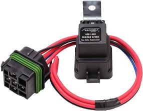img 4 attached to 🔌 Fastronix 50/30 Amp Weatherproof Automotive Relay Kit with Socket
