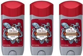 img 1 attached to 🦾 Experience Wild Confidence with Old Spice Krakengard Deodorant - 3 oz (Pack of 3)