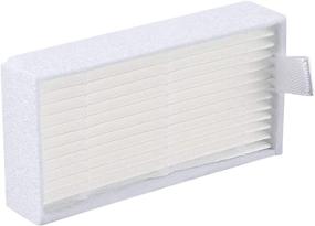 img 2 attached to 20 Pack Replacement Filter & Brush Accessories - Compatible with 🔄 ILIFE V3s V3s pro, V5, V5s, V5s pro Robot Vacuum - Highly Efficient