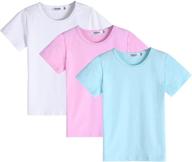 trendy greatchy long sleeve t shirts: a casual crewneck delight for girls in tops, tees & blouses logo