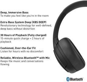 img 3 attached to Наушники Panasonic RB M500B с Bluetooth-технологией для погружения в звук.