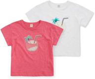 little toddler 2 pack sleeve t shirt girls' clothing logo