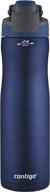 contigo autoseal chill 24 oz. water bottle: monaco - sleek stainless steel vacuum-insulated design for max cooling logo