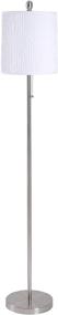 img 2 attached to 💡 Kenroy Home 21016BS Selma Lamp Sets - Stylish Brushed Steel Table and Floor Lamps