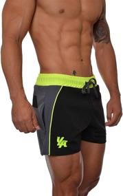 img 3 attached to Карманы шорт для бодибилдинга YoungLA AllBlack