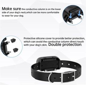 img 2 attached to 🐕 Bark Collar for Dogs, Pedono Automatic Control 200A: Intelligent Barking Detection, Water-Resistant IPX7 Design, 7 Levels of Adjustable Sensitivity, and 8 Levels of Static Shock for Small, Medium, and Large Pet Dogs