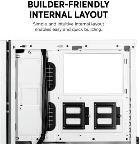 img 1 attached to 🔥 Усилите свою систему с CORSAIR CARBIDE SPEC 06 Mid Tower Tempered: Исключительный стиль и функциональность на самом высоком уровне!