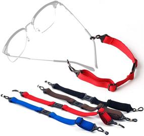 img 4 attached to 🕶️ Ultimate Eyeglasses Adjustable Sunglasses Retainers: Anti-Slip Solution