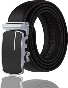 img 4 attached to 👔 Stylish and Durable: Imperial Ratchet Leather Dress Black Men's Belts - Must-Have Accessories