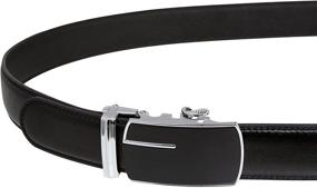 img 2 attached to 👔 Stylish and Durable: Imperial Ratchet Leather Dress Black Men's Belts - Must-Have Accessories