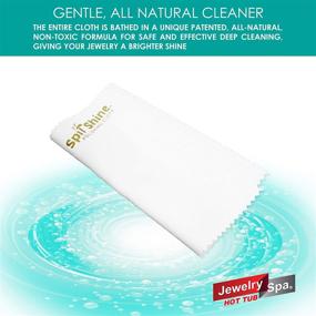 img 2 attached to 💎 Revitalize and Protect Your Precious Metals with Jewelry Spa Spit Shine Cleaning Cloth - 8 x 8 inches