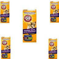 🐱 arm & hammer double duty litter deodorizer: advanced odor control - 30oz (5 pack) logo