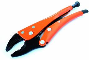 img 1 attached to 🔧 Anglo American Tools GR11105: 5" Orange Epoxy Curved Jaw Locking Pliers - Grip-On Quality
