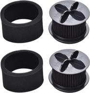 quality replacement foam & filter set for style 9, 10 & 12 - compatible with part # 2031085es, 203108532065, 2031183, 32064 & 32065 logo