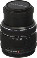 📷 olympus m.zuiko digital 14-42mm f3.5-5.6 ii r lens, black, for micro four thirds cameras logo