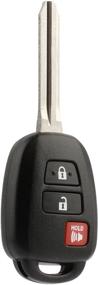 img 2 attached to 🔑 Висококачественный бесключевой пульт для входа в Toyota Prius C, Prius V, Rav4 (HYQ12BDM, 1551A-12BDM)