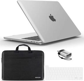 img 4 attached to IBENZER New 2020 MacBook Pro 13 Inch Case M1 A2338 A2289 A2251 A2159 A1989 A1706 A1708 Laptop Accessories for Bags, Cases & Sleeves