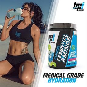 img 1 attached to 🍬 BPI Sports Clinical Essential Aminos – Keto Friendly – Essential Amino Acids (EAAs) – Recovery, Muscle Growth, Hydration – Sour Candy Flavor – 30 Servings – 11.11 oz