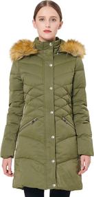 img 4 attached to Orolay Womens Thickened Jacket Puffer Outdoor Recreation in Outdoor Clothing