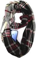 winter infinity fashion ladies scarves logo
