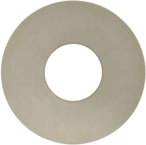 img 1 attached to 🏢 Canomo 2 Packs Molded PU Ceiling Medallion for Light Fixtures and Ceiling Fans - 10"OD x 4"ID, White - Enhance Your Ceiling Décor!