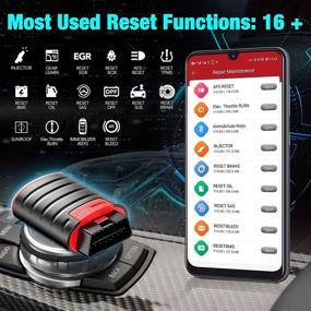 img 2 attached to 🔧 Thinkdiag - Advanced Bluetooth OBD2 Scanner for iPhone & Android: OE-Level Diagnostics, ECU Coding, Bi-Directional Scan, 16+ Service Functions, 1 Year Free Software