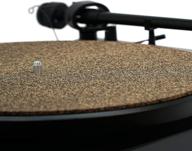 🔘 corkery cork and rubber turntable platter mat - 1.8" - premium audiophile slipmat logo
